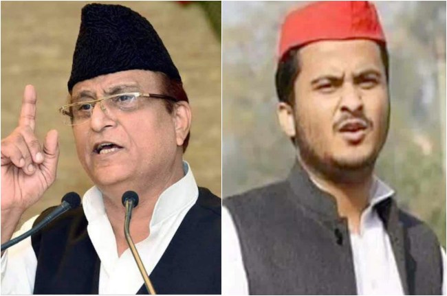 Azam Khan And Abdulla Azam Khan