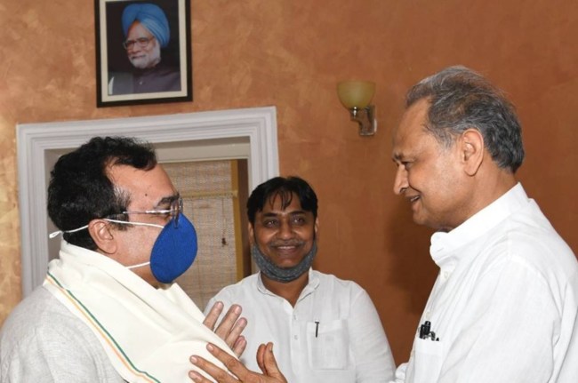 CM Gehlot out of the race for the post of national president