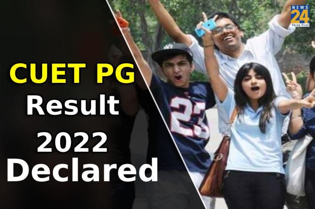 CUET PG Result 2022 Declared CUET PG Result 2022