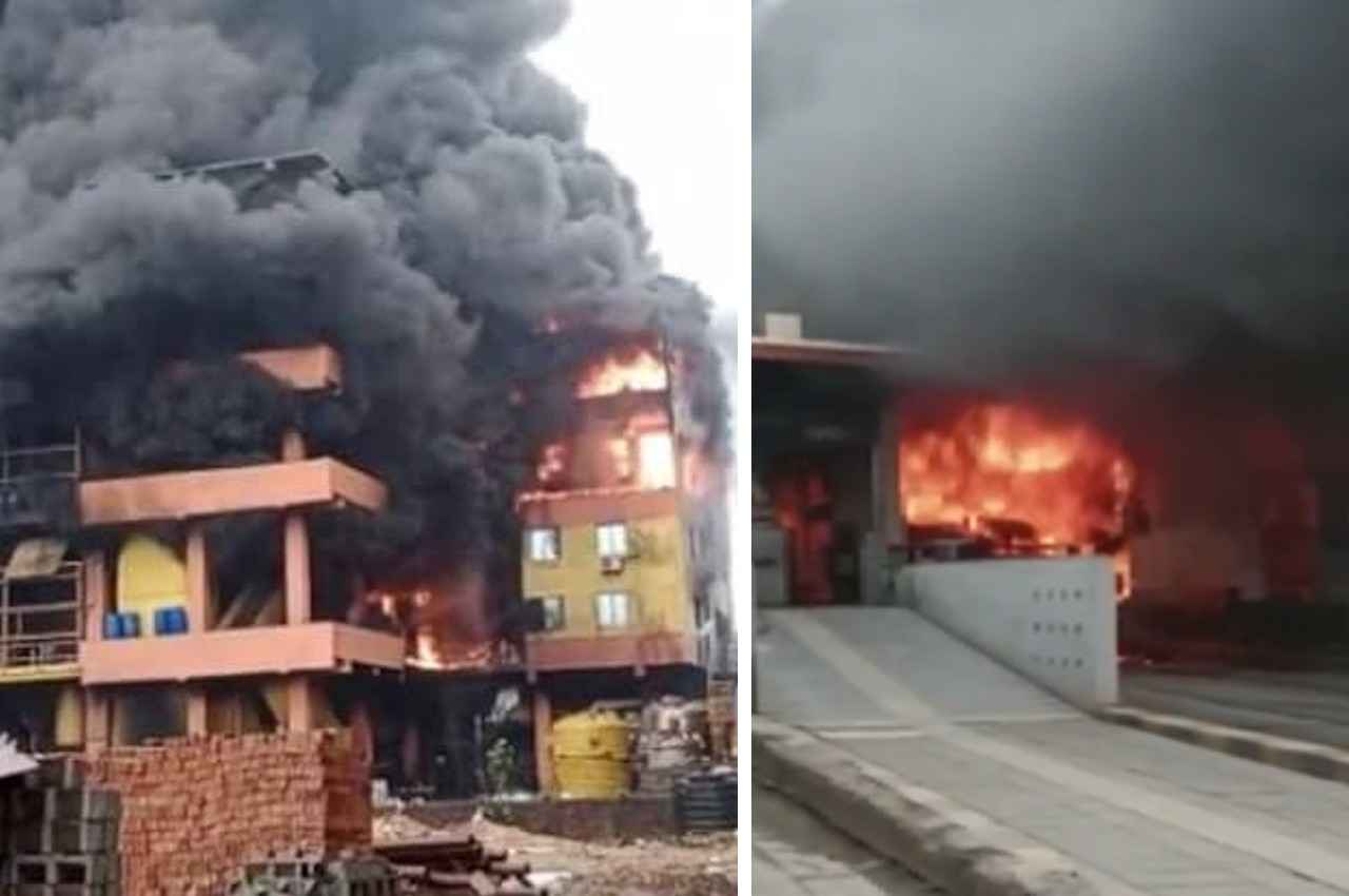 गुजरात: अहमदाबाद में BRTS बस और वापी में केमिकल फैक्ट्री में लगी आग, दमकल की गाड़ियों ने पाया काबू