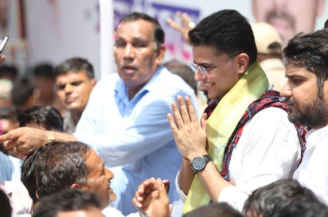 Former Deputy CM Sachin Pilot's birthday today