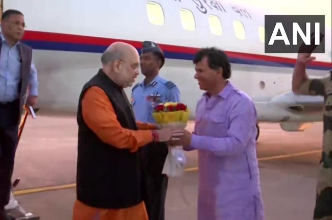 Home Minister Amit Shah reached Jaisalmer Home Minister Amit Shah reached Jaisalmer