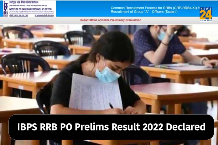 IBPS RRB PO Prelims Result 2022