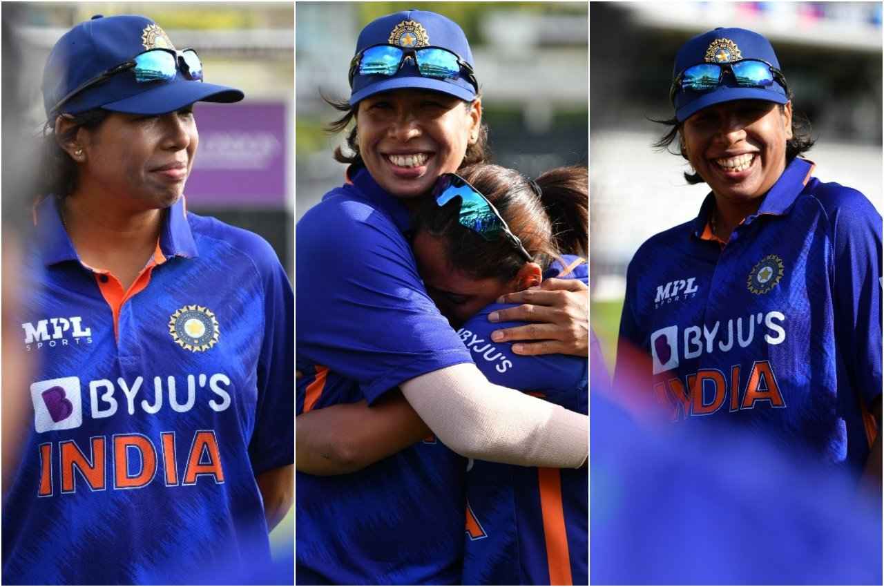 IND W vs ENG W jhulan goswami harmanpreet kaur