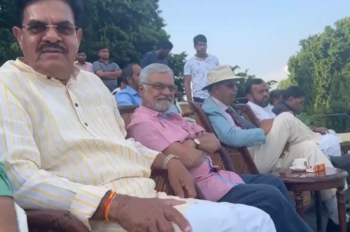 Many ministers-MLAs were seen watching polo