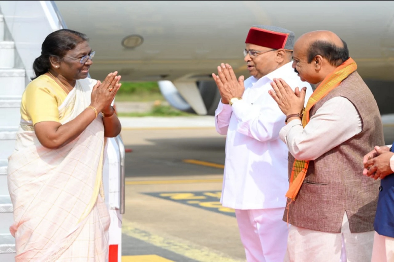 President Draupadi Murmu Karnataka Visit