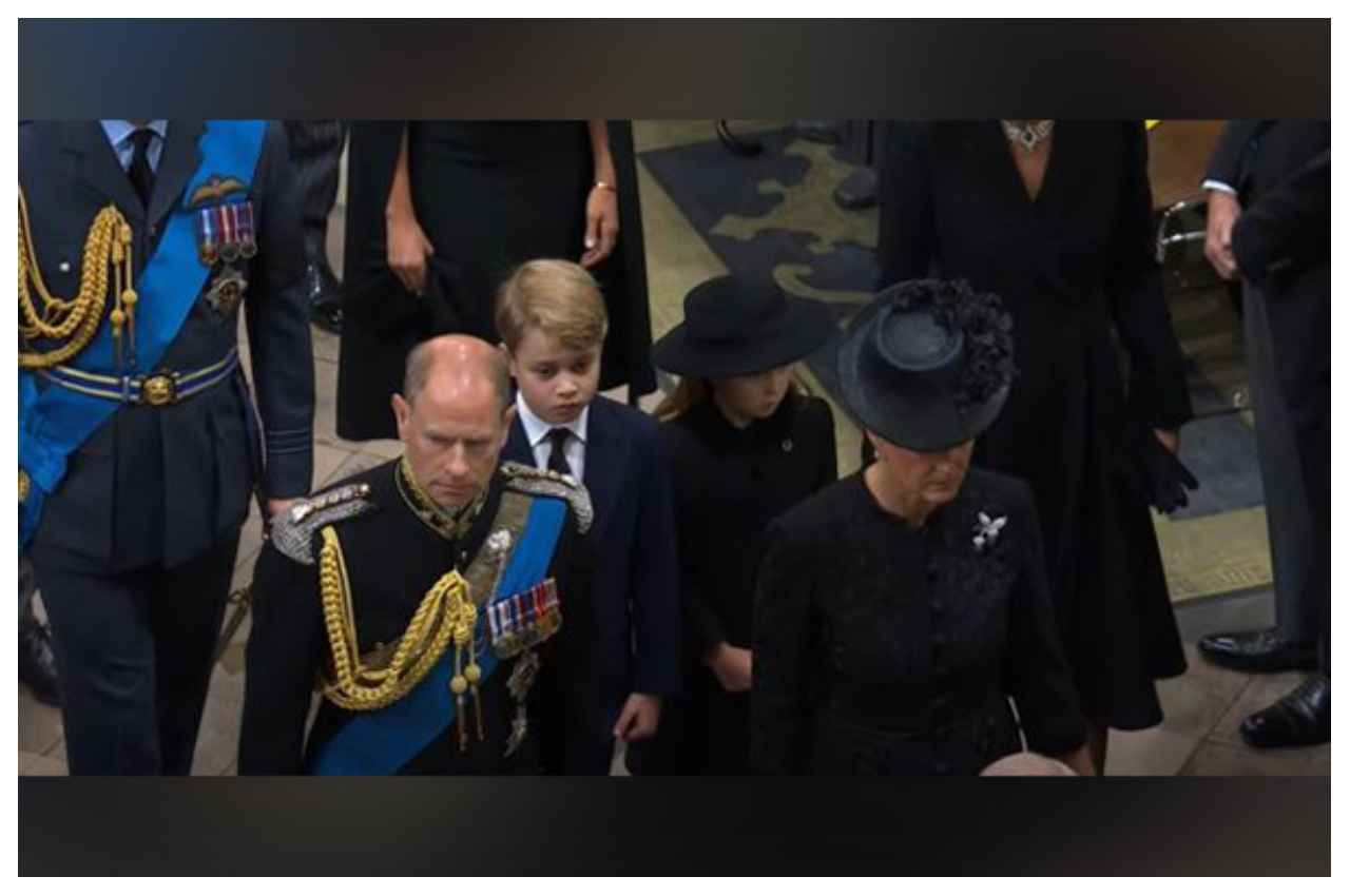 Queen Elizabeth II Funeral: अंतिम संस्कार में यह कौन थे सबसे कम उम्र के दो शाही बच्चे, जानें