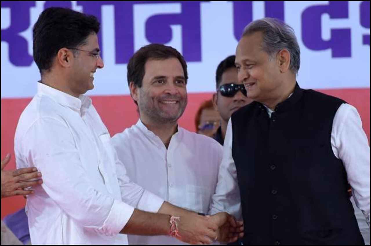 Sachin Pilot and Ashok Gehlot