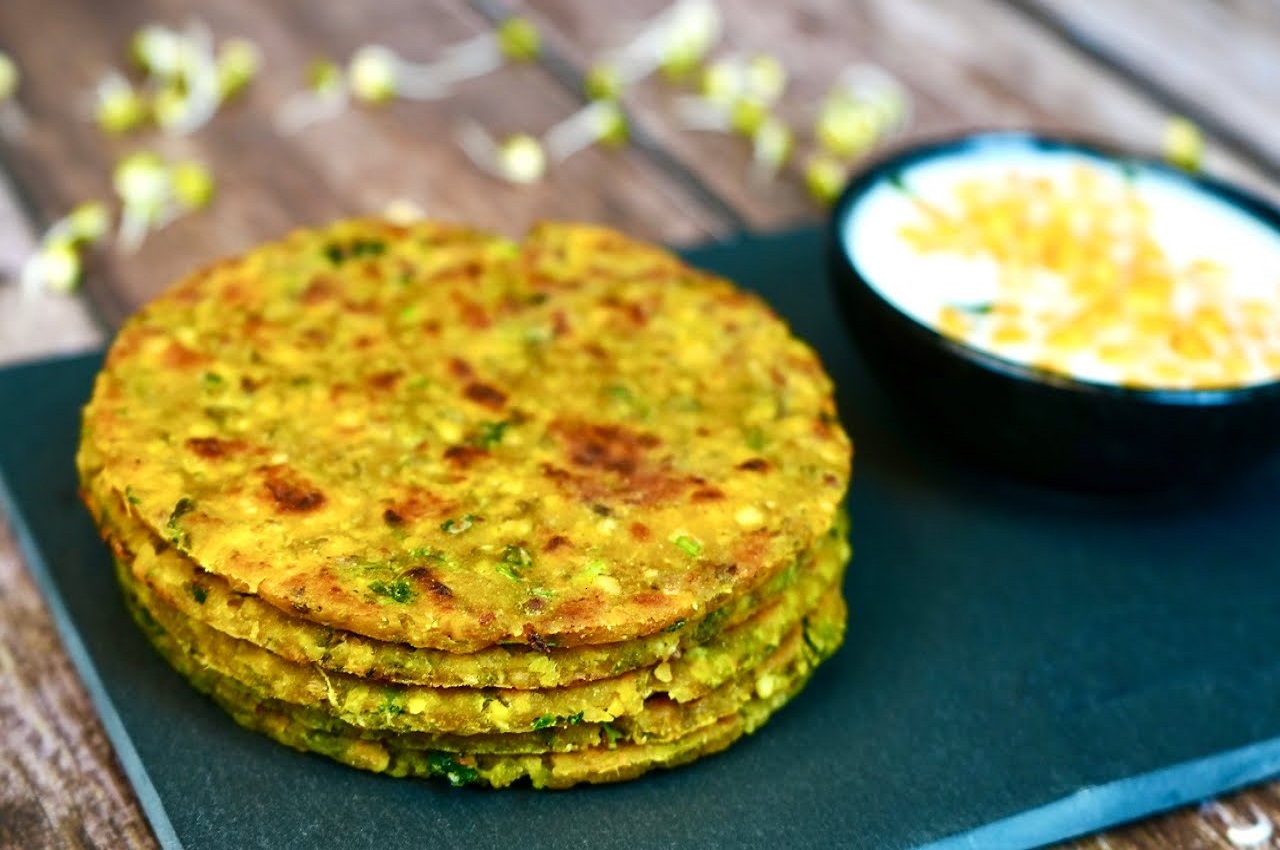 Sprouts Paratha