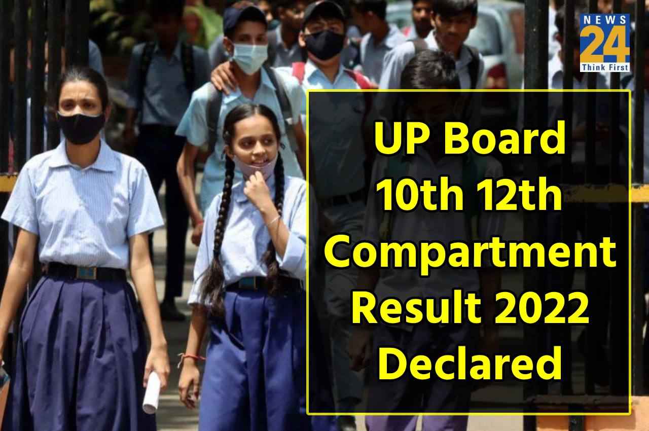UP Board Compartment results 2022: यूपी बोर्ड 10वीं 12वीं कम्पार्टमेंट परीक्षा का परिणाम घोषित, यहां Direct Link से करें चेक