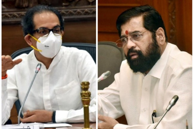 Uddhav Thackeray Eknath Shinde