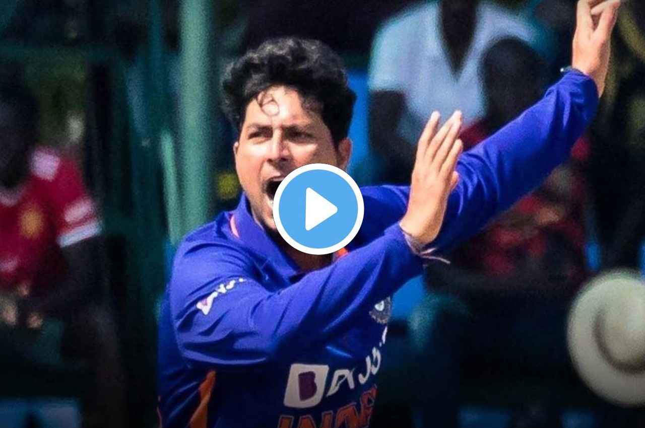 Kuldeep Yadav Hat-Trick against New zealand