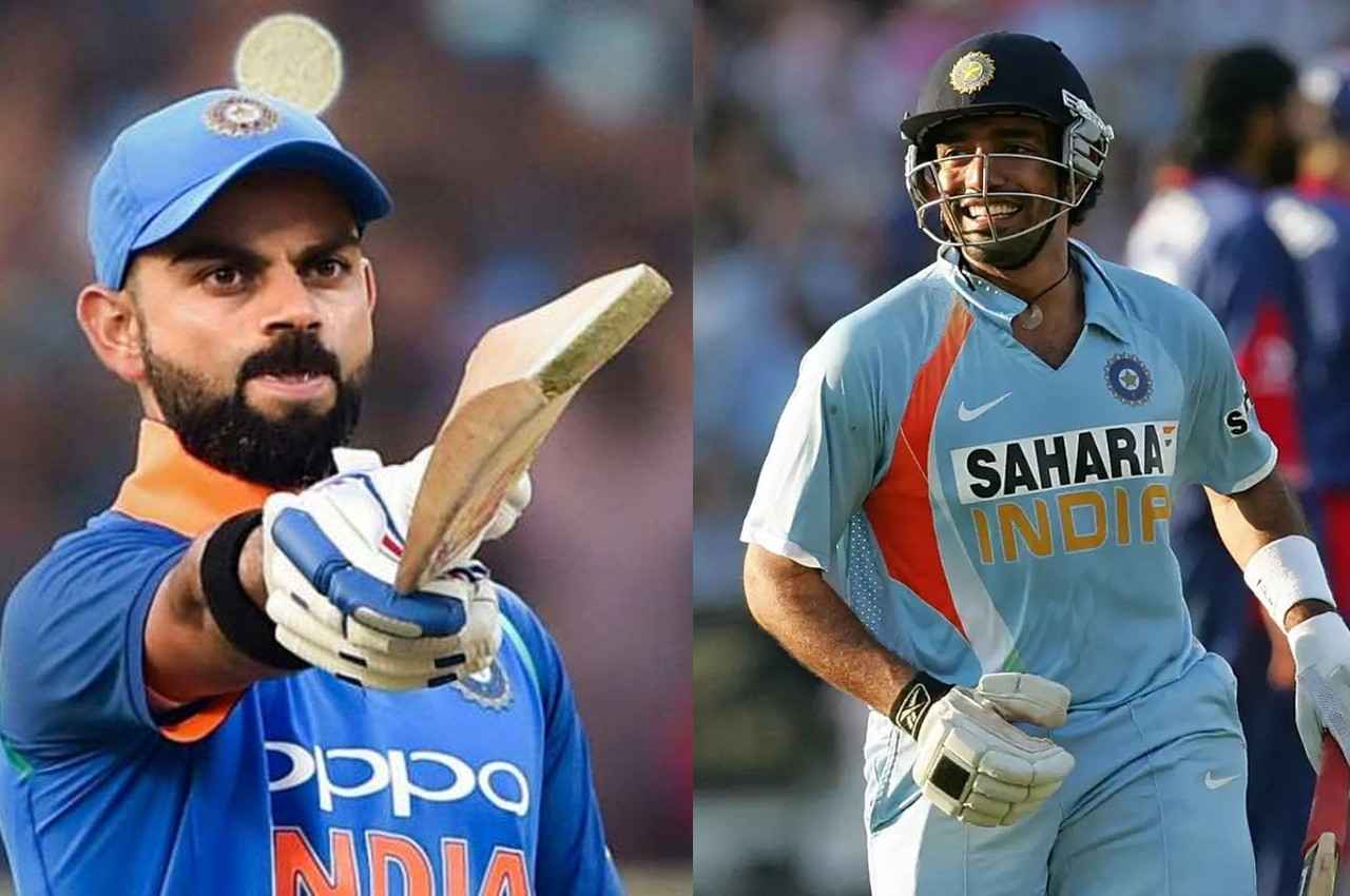 Virat Kohli blessed Robin Uthappa Virat Kohli blessed Robin Uthappa