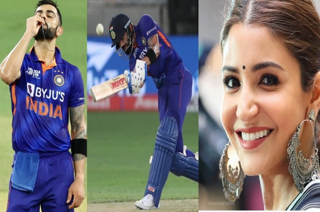 Anushka Sharma loving post on Virat Kohli 71st century