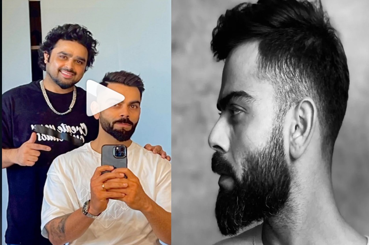 Virat Kohlis new look ahead of Asia Cup 2023 goes viral see pics here