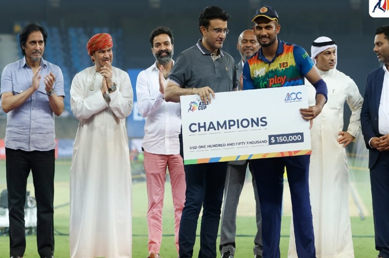 Asia cup 2022 winner Sri Lanka got Rs 1 crore 20 lakh