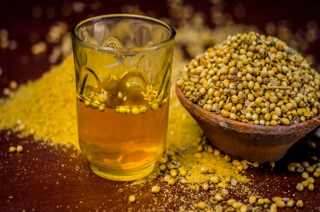 Coriander water benefits