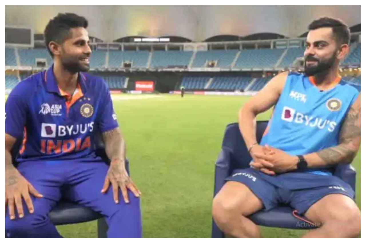 Video: आखिरी ओवर में 6 छक्के मारने का था प्लान? SKY ने विराट को बताई दिल की बात