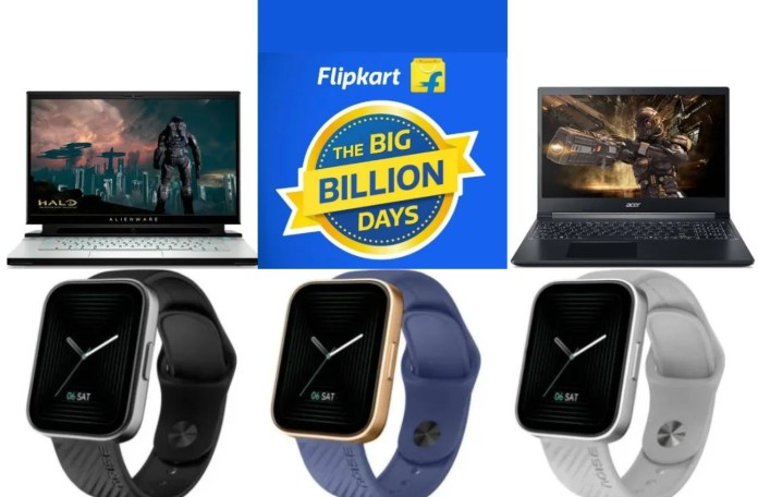 Flipkart Big Billion Days sale: A chance to buy laptops and smartwatches cheaply! Know how much discount you are getting