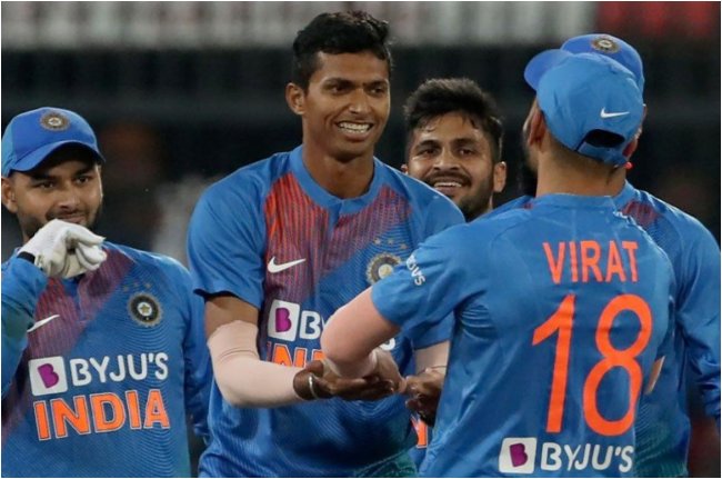 ind a vs nz a navdeep saini