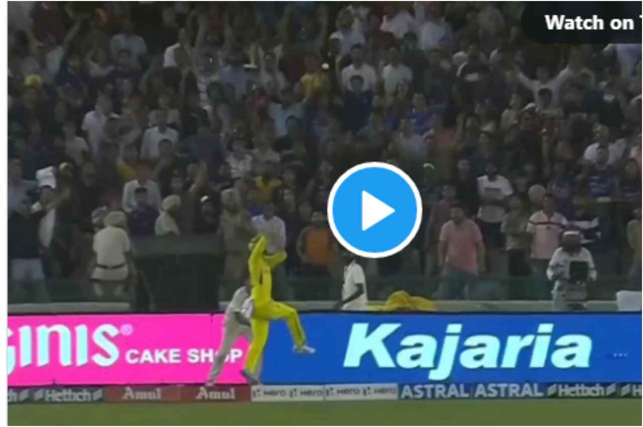 IND vs AUS: हवा में उड़ने वाला फील्डर; चीता बनकर बॉल पर झपटे ग्लेन मैक्सवेल, बचा लिए 5 रन, देखें वीडियो