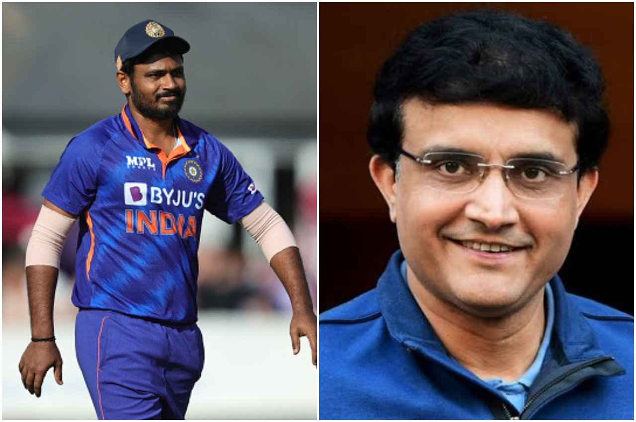 ind vs sa sanju samson sourav ganguly