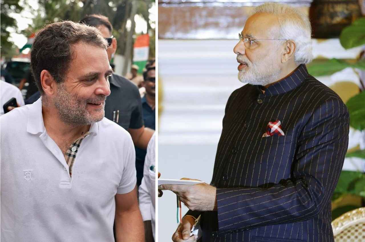 rahul gandhi narendra modi