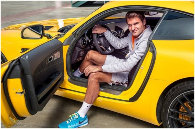 roger federer lifestyle cars