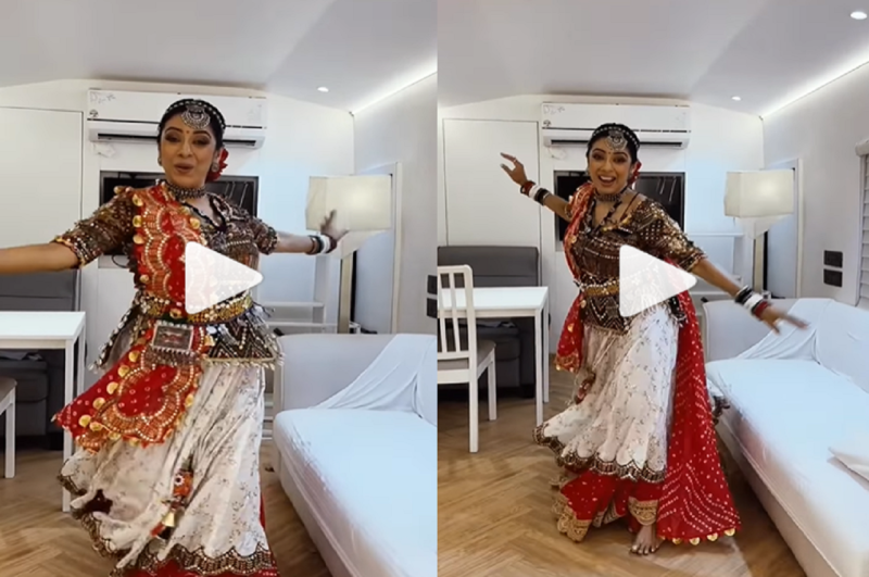 rupali ganguly dance video