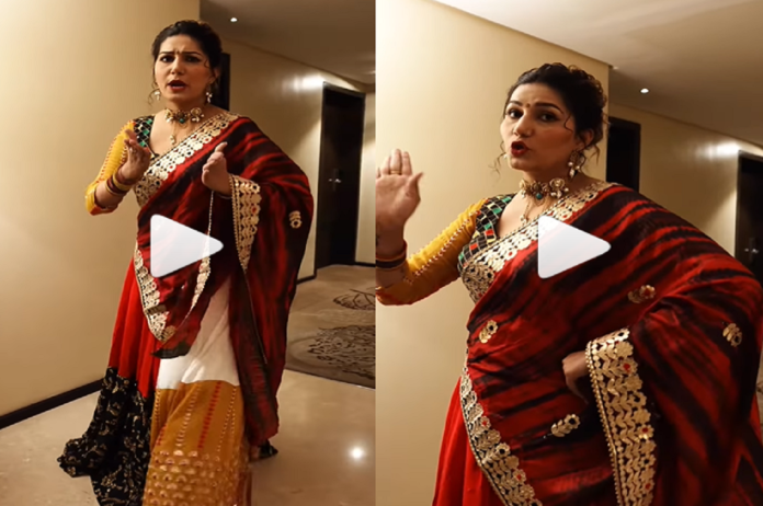 Sapna Choudhary Dance: किलर एक्सप्रेशन से सपना चौधरी ने लूटा फैंस का दिल, देखें वायरल वीडियो