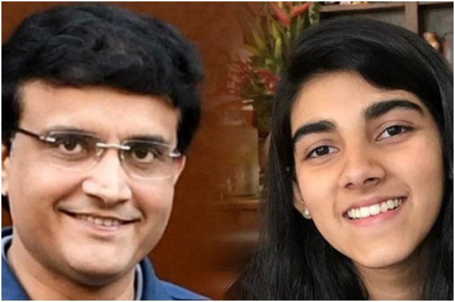 sourav ganguly daughter