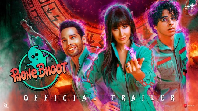 Phone Bhoot Trailer: भूत 'कैटरीना कैफ' के साथ भूत पकड़ने निकले सिद्धांत और ईशान