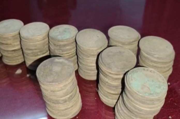 Agar Malwa silver coins