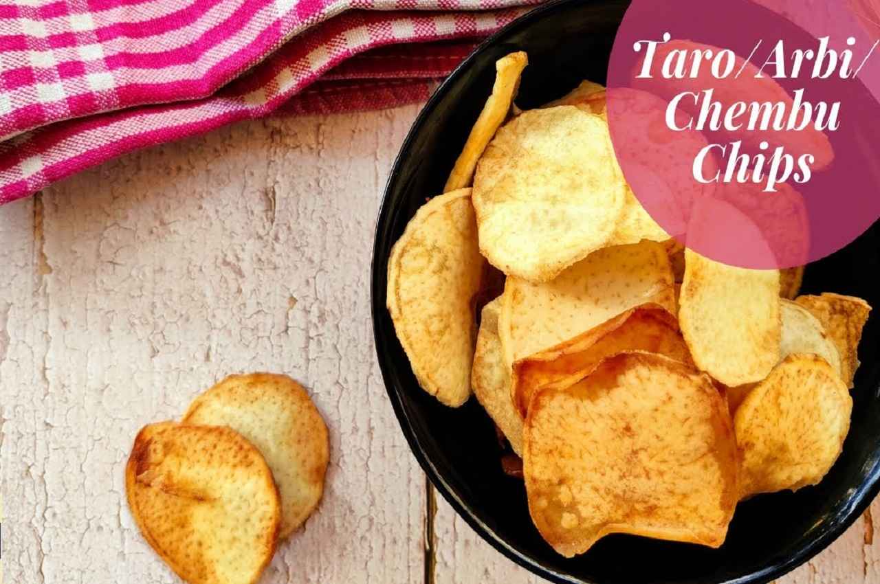 Arbi Snack: स्वाद में खूब चटपटे और क्रिस्पी लगते हैं अरबी के चिप्स, स्नैक में ऐसे करें तैयार