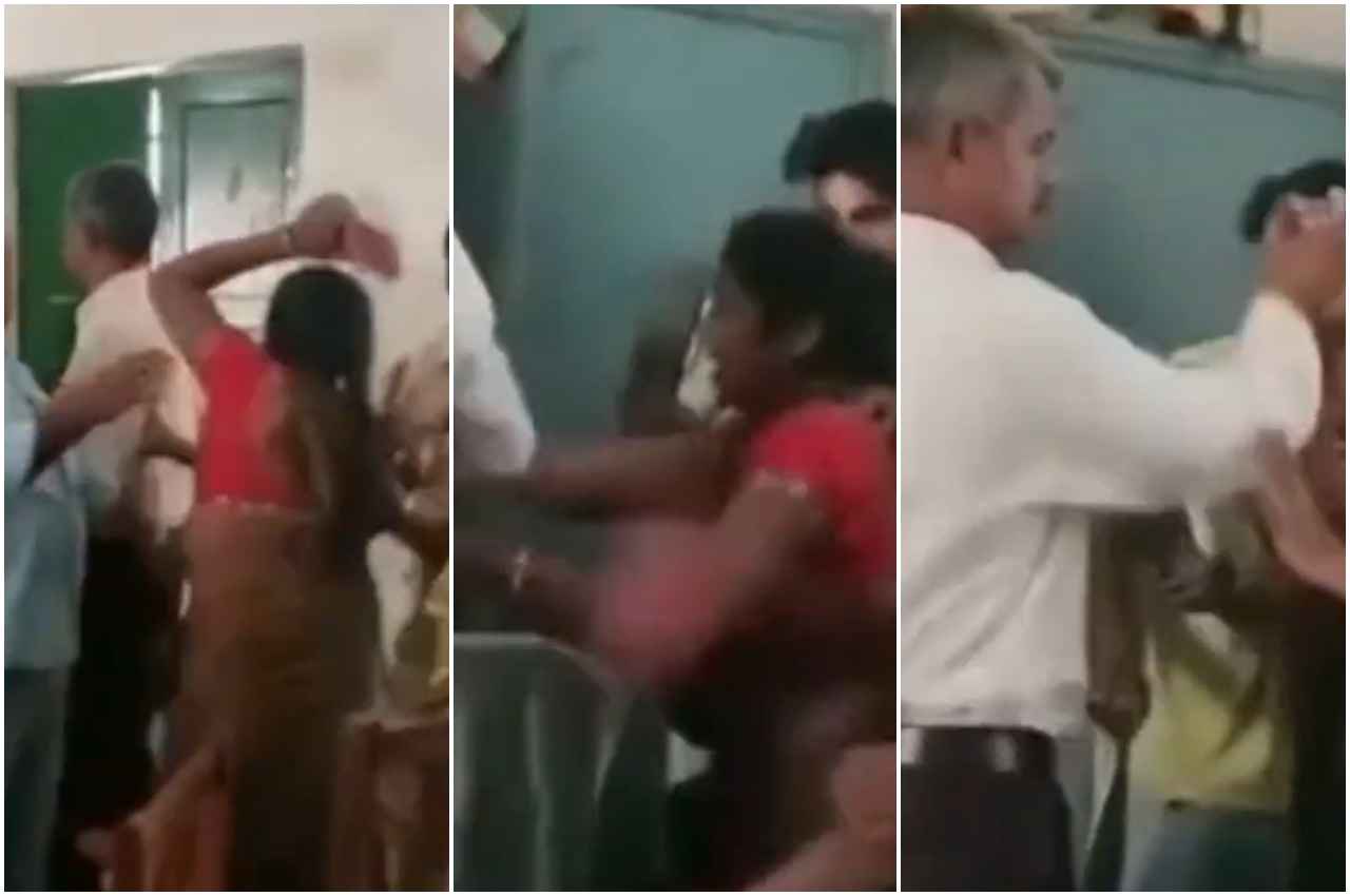 Viral Video: क्लासरूम में महिलाओं ने आशिक मिजाज शिक्षक का चप्पलों से उतारा भूत, फिर पुलिस ने भी लिया एक्शन