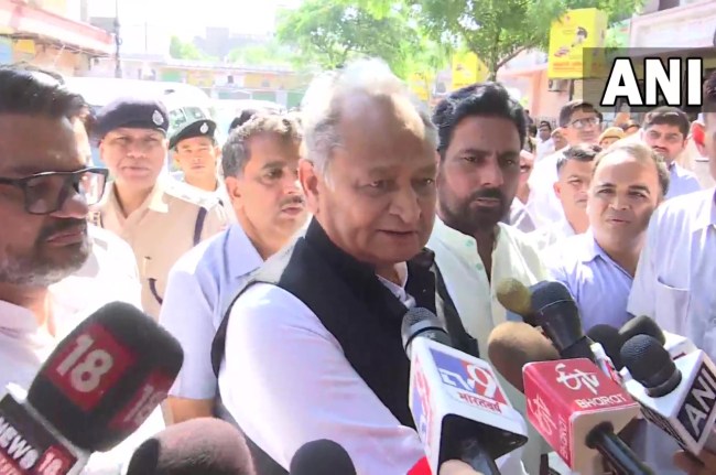CM Ashok Gehlot