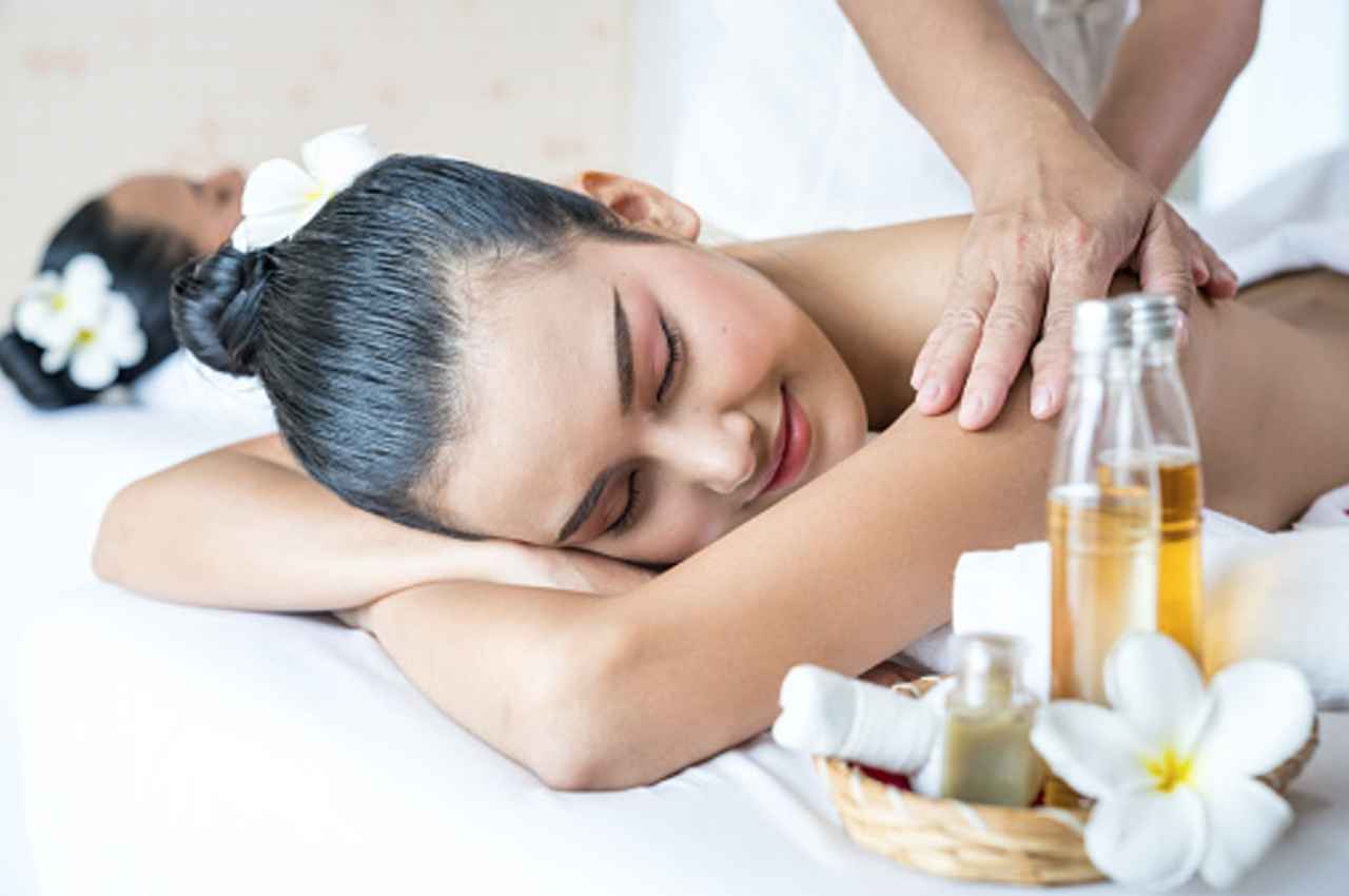 Coconut Oil Massage
