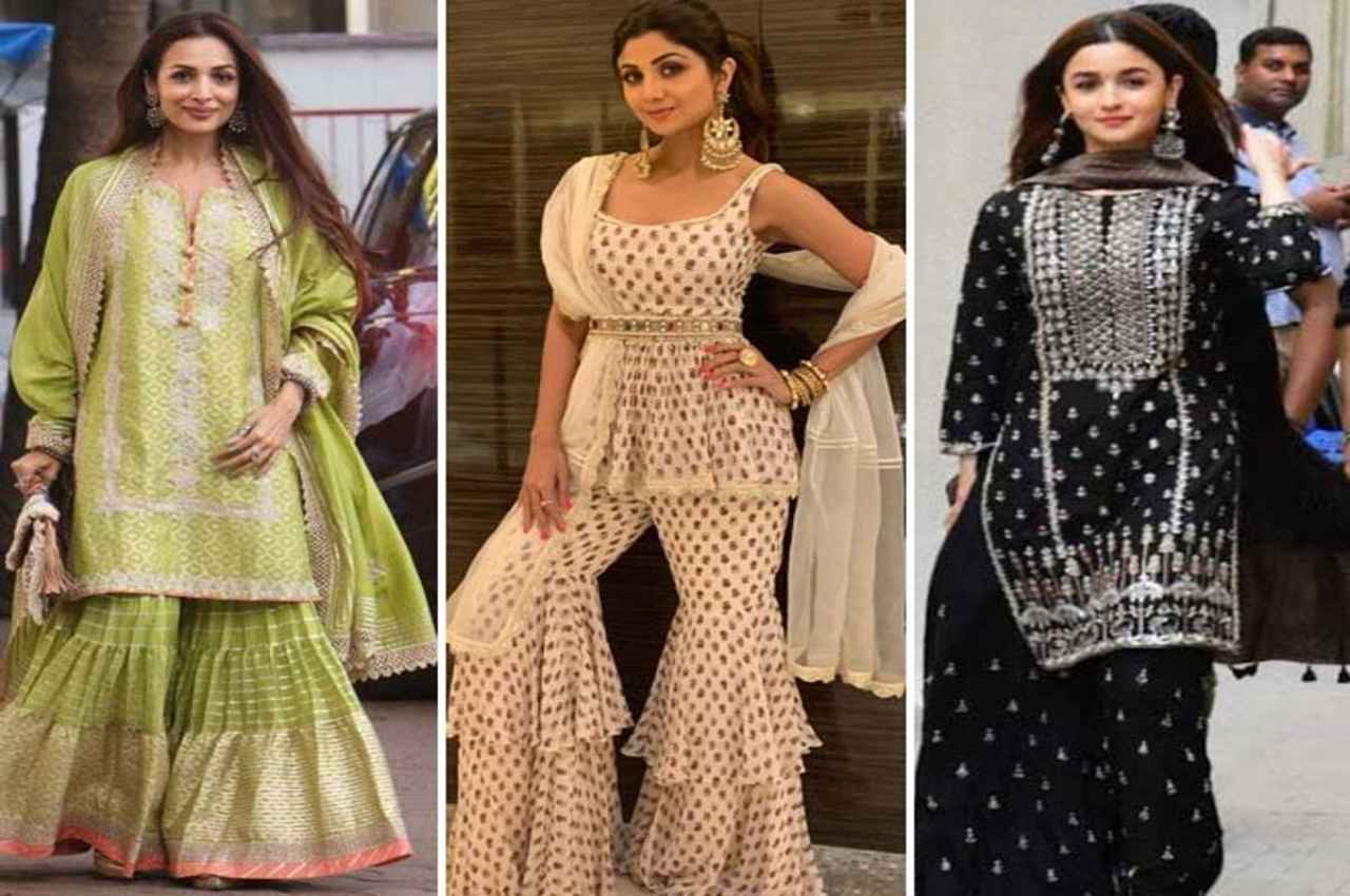 Diwali 2022 Dupatta Draping Styles: दिवाली पर शरारा कुर्ते के साथ इस अंदाज में करें दुपट्टा ड्रेप, लगेंगी बेहद स्टाइलिश और ट्रेंडी