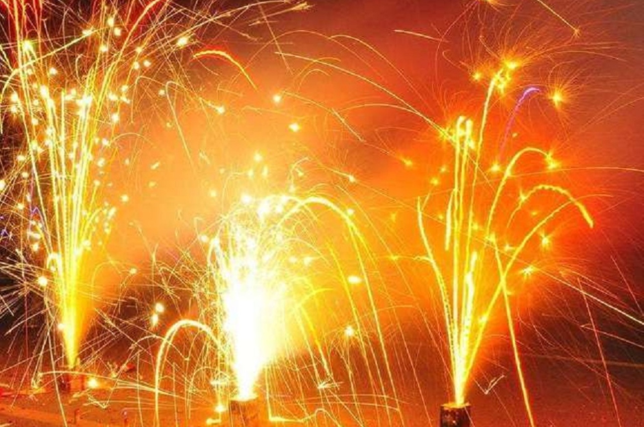 Fireworks in Rajasthan