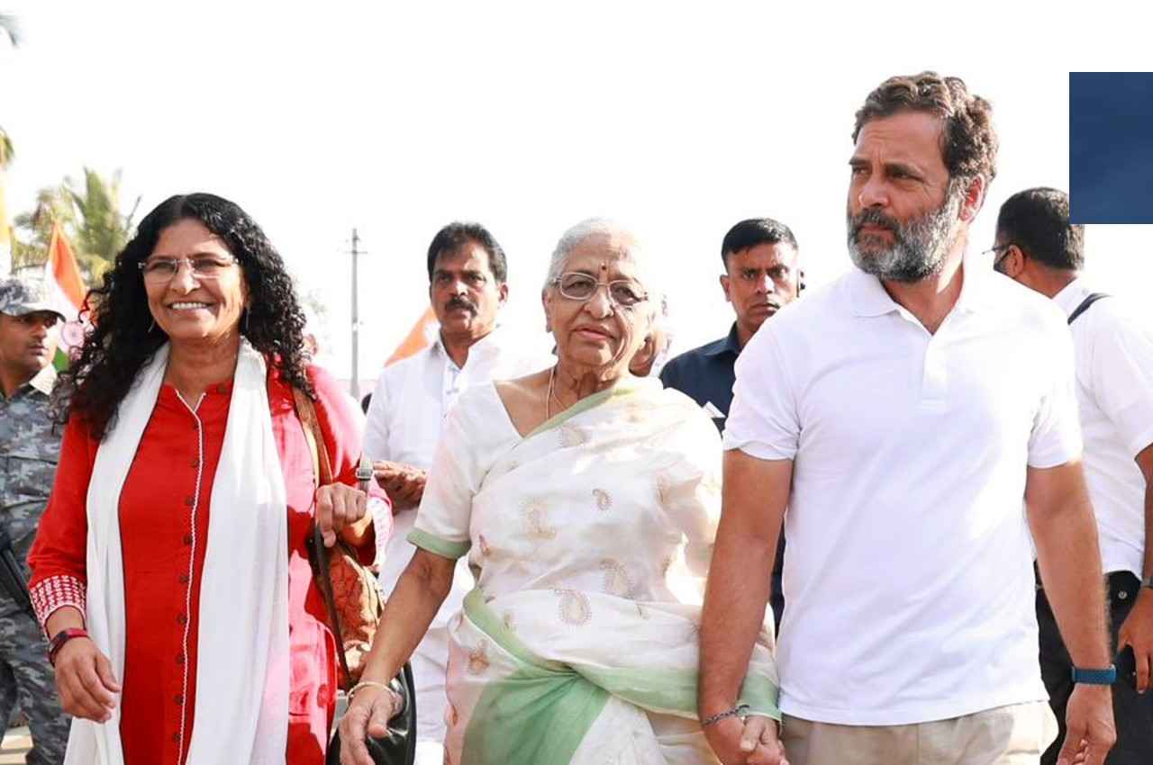 Karnataka: भारत जोड़ो यात्रा में शामिल हुईं गौरी लंकेश की मां और बहन, राहुल गांधी बोले- वो आजादी के लिए खड़ी थीं