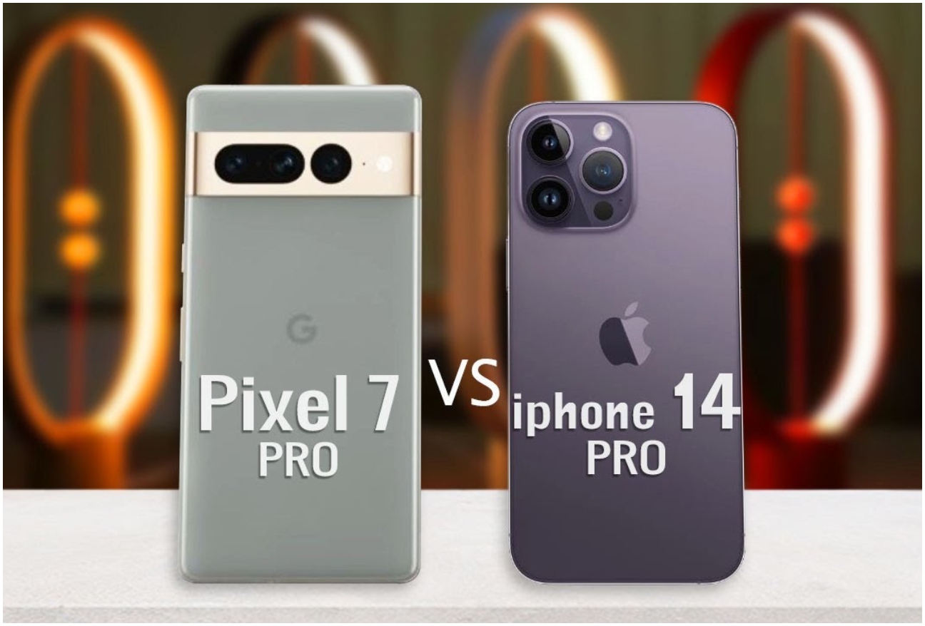 Google Pixel 7 Pro, iPhone 14 Pro