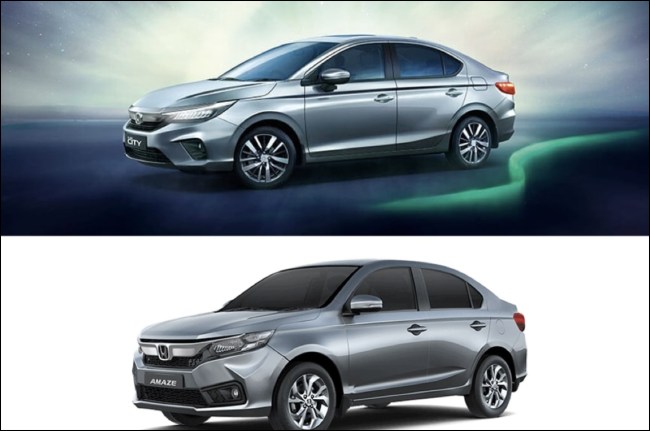 Honda City and Honda Amaze
