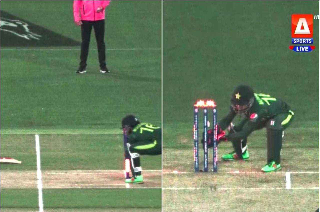 IND vs PAK: नॉटआउट थे अक्षर पटेल? रिजवान के रनआउट पर मच गया बवाल