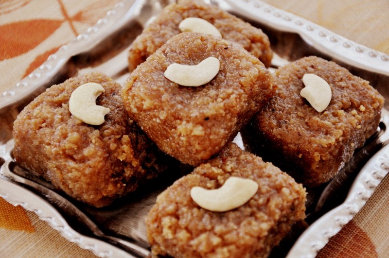 Jaggery Coconut Barfi