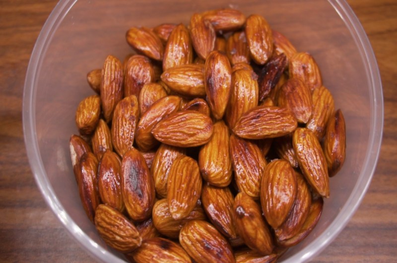 Jaggery Roasted Almonds