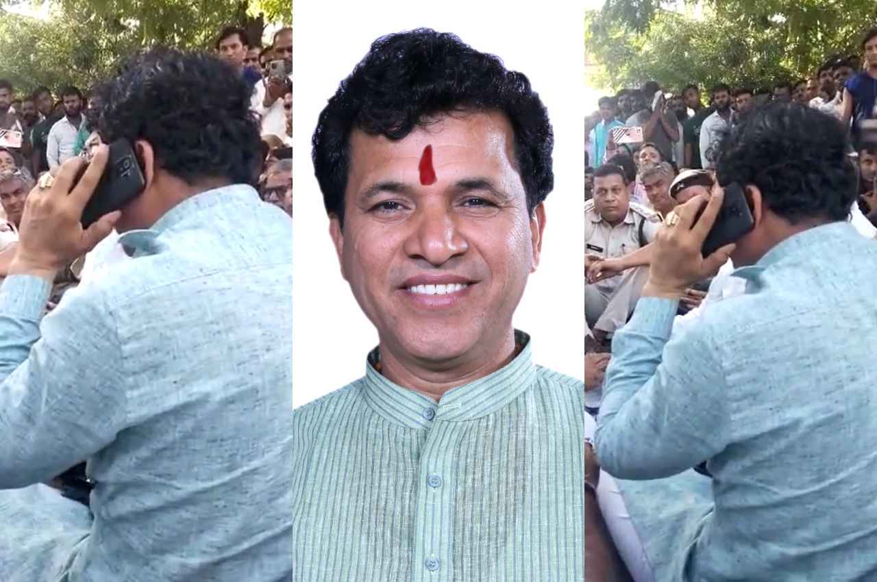 Rajasthan: केंद्रीय कृषि राज्य मंत्री कैलाश चौधरी ने पुलिस अधिकारी को कहे अपशब्द, वीडियो वायरल