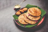 Kaju Katli Paratha