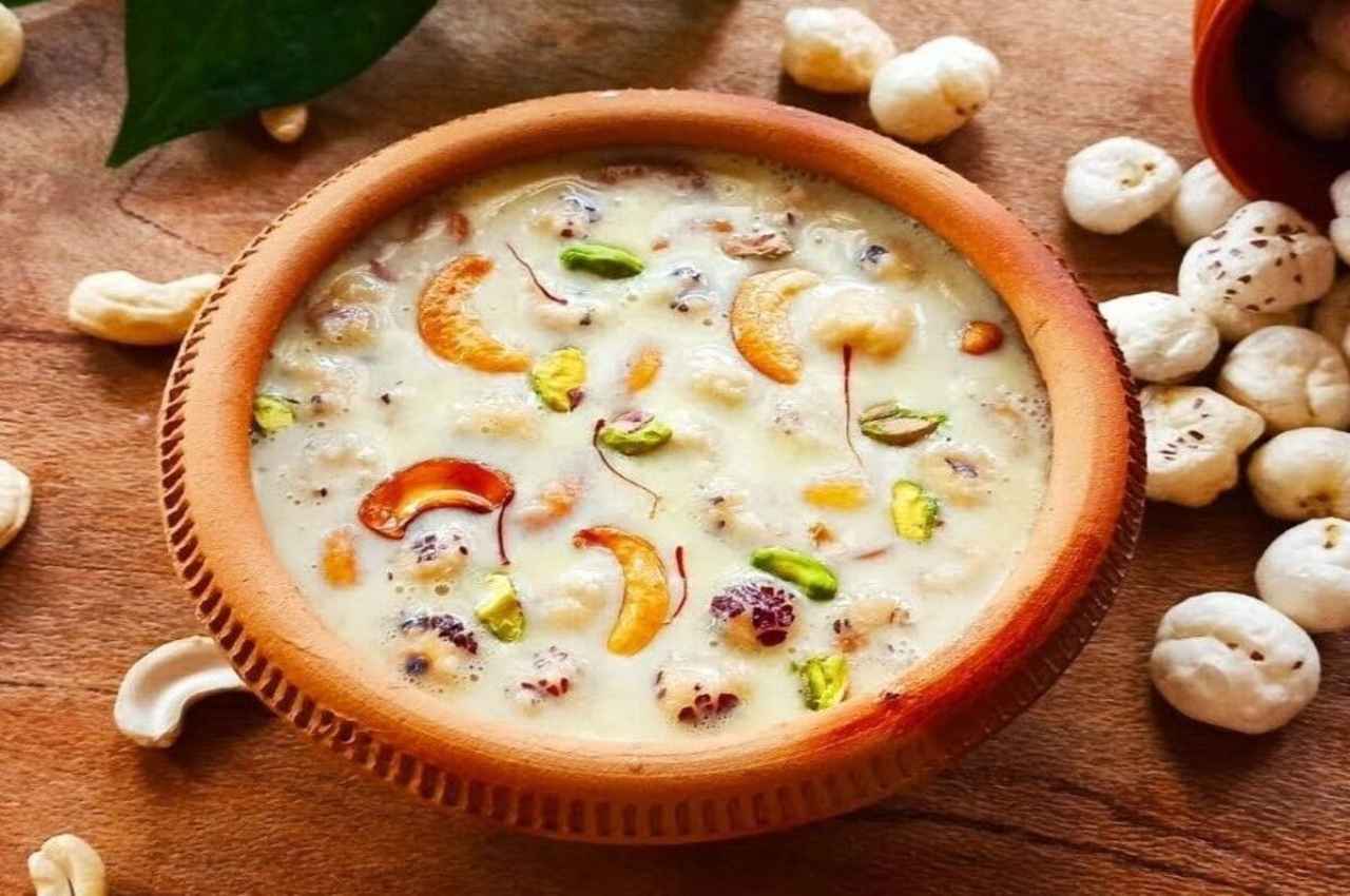 Kaju Makhana Kheer Kaju Makhana Kheer