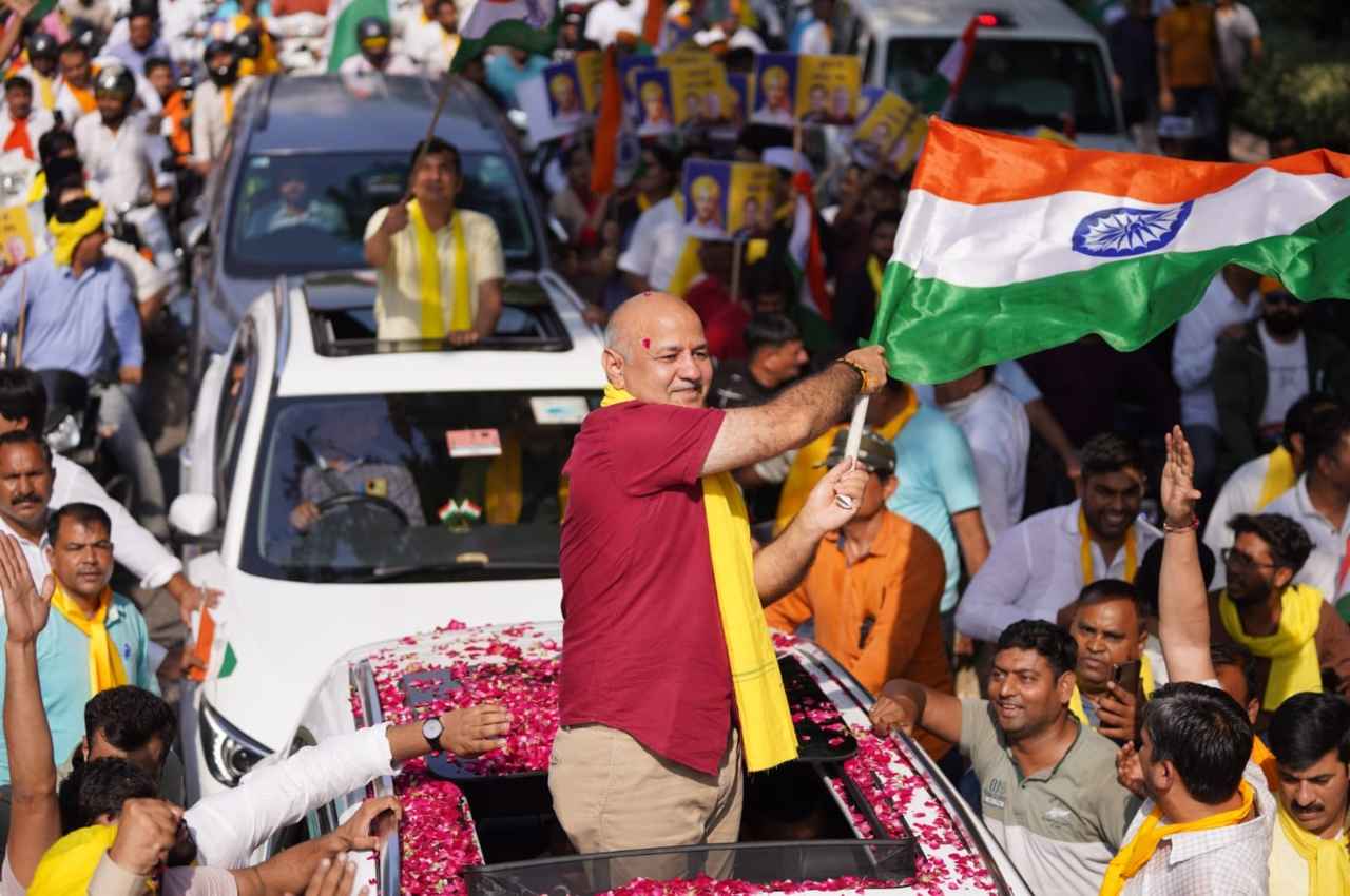 AAP की सरकार बन रही है इसलिए भाजपा बुरी तरह घबरा रही है: मनीष सिसोदिया