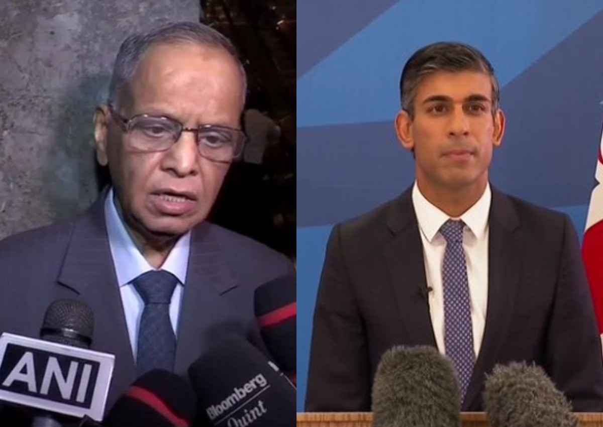 ब्रिटेन के PM बनने पर ऋषि सुनक को लेकर ससुर नारायण मूर्ति की सामने आई प्रतिक्रिया, जानें क्या बोले इन्फोसिस के फाउंडर